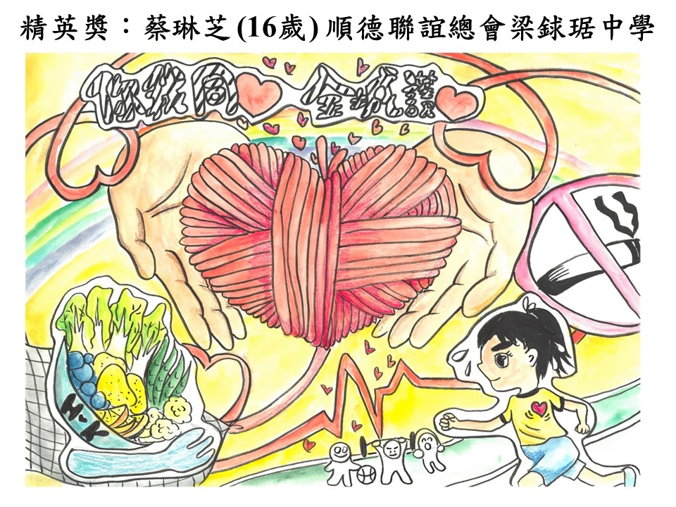 世界心臟日 香港心臟基金會繪畫比賽2018得獎作品